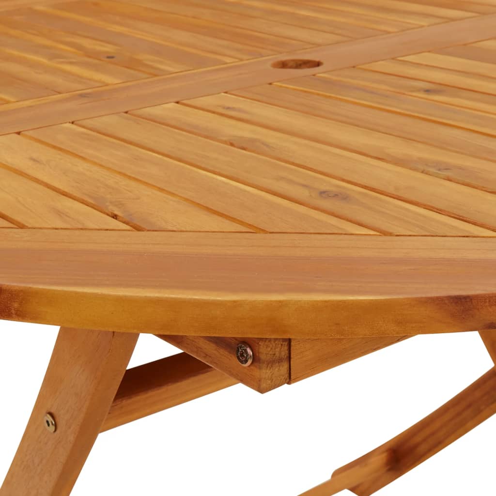 5 Piece Garden Dining Set Solid Wood Acacia - Newstart Furniture