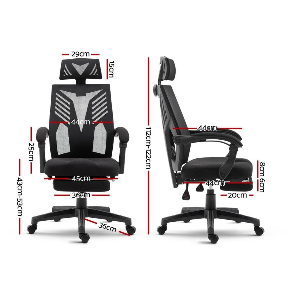 Matrix Gaming Computer Office Chair Black - Newstart Furniture