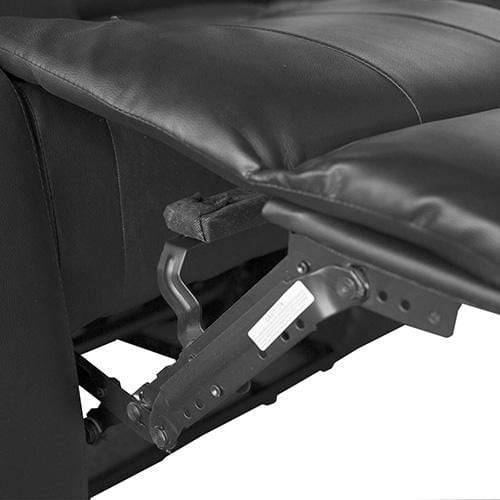 Fantasy Recliner Pu Leather 1R Black - Newstart Furniture