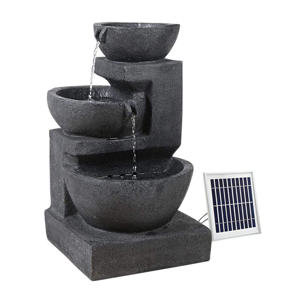 Gardeon Solar Fountain with LED Lights - Newstart Furniture