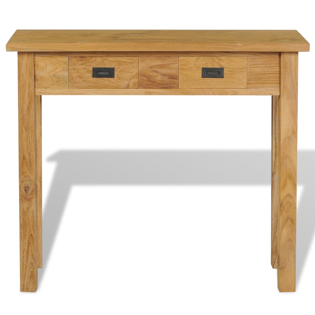 Console Table Solid Teak 90x30x80 cm - Newstart Furniture