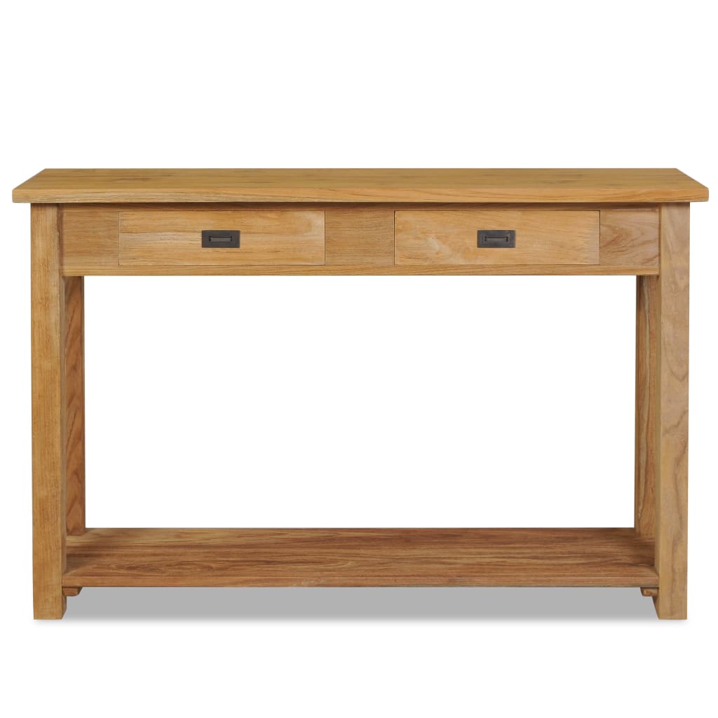 Console Table Solid Teak 120x30x80 cm - Newstart Furniture