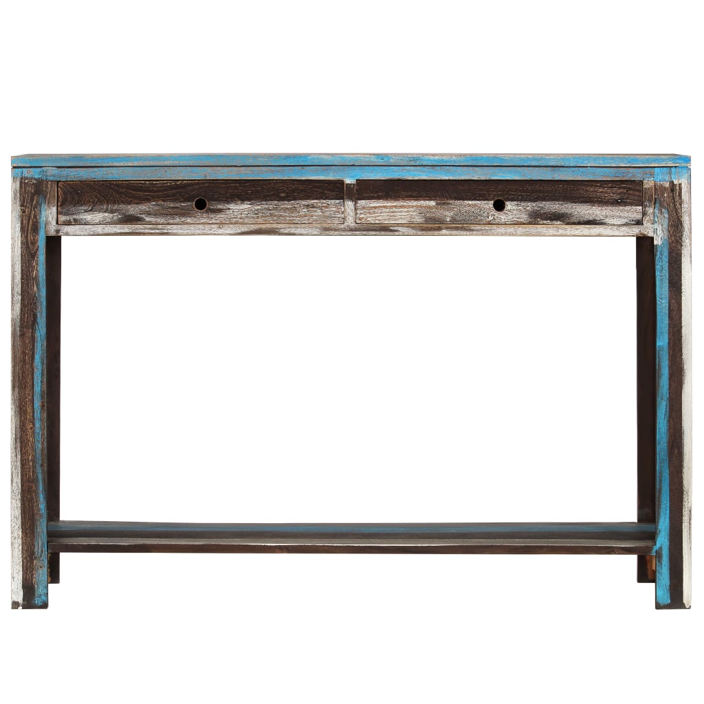 Console Table Solid Wood Vintage 118x30x80 cm - Newstart Furniture