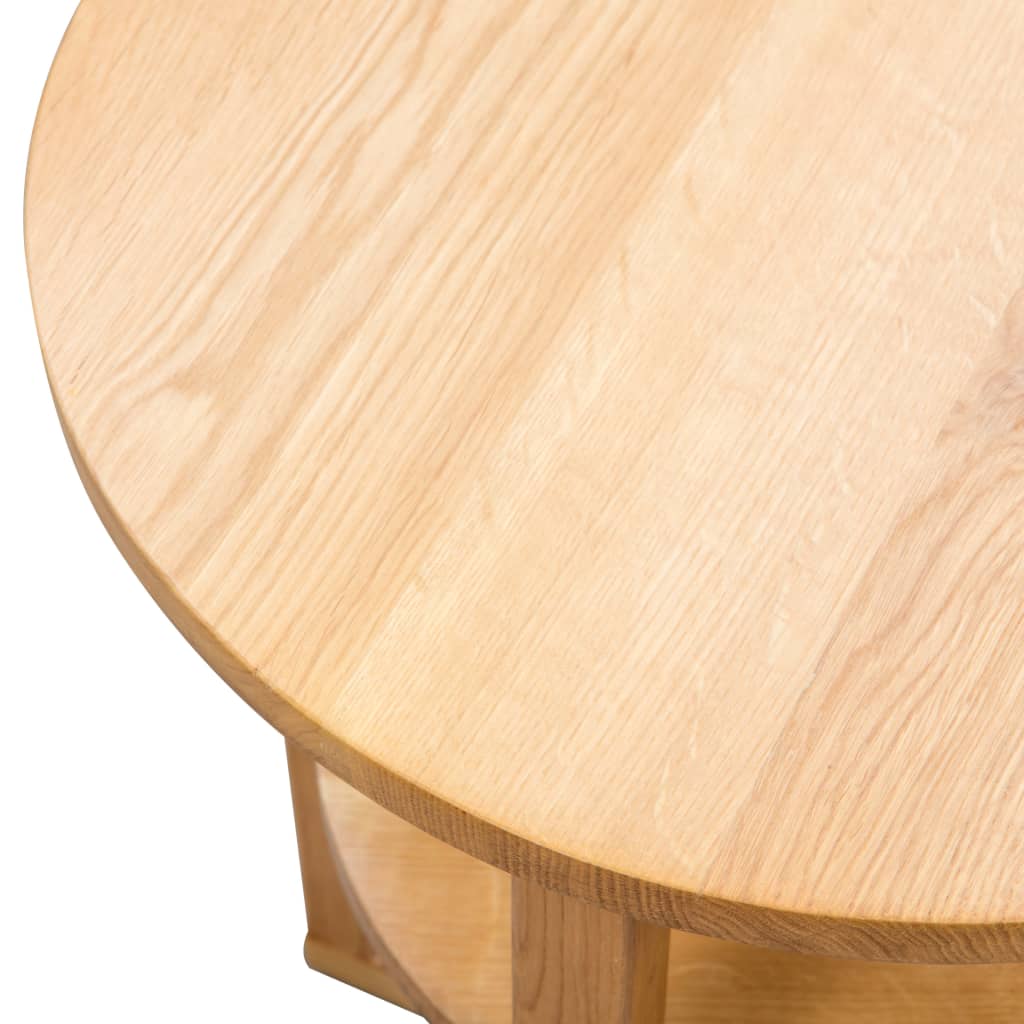 Side Table 40x50 cm Solid Oak Wood - Newstart Furniture