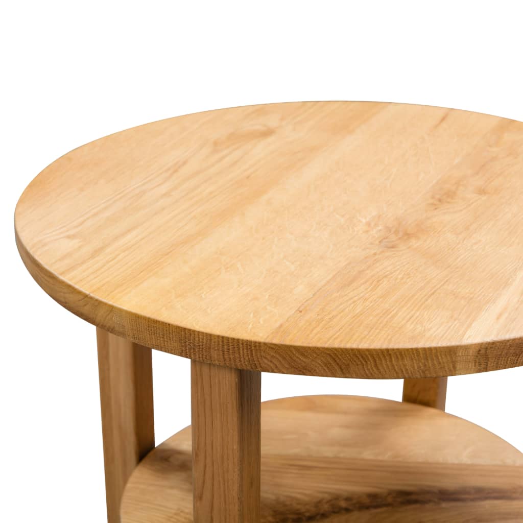Side Table 40x50 cm Solid Oak Wood - Newstart Furniture