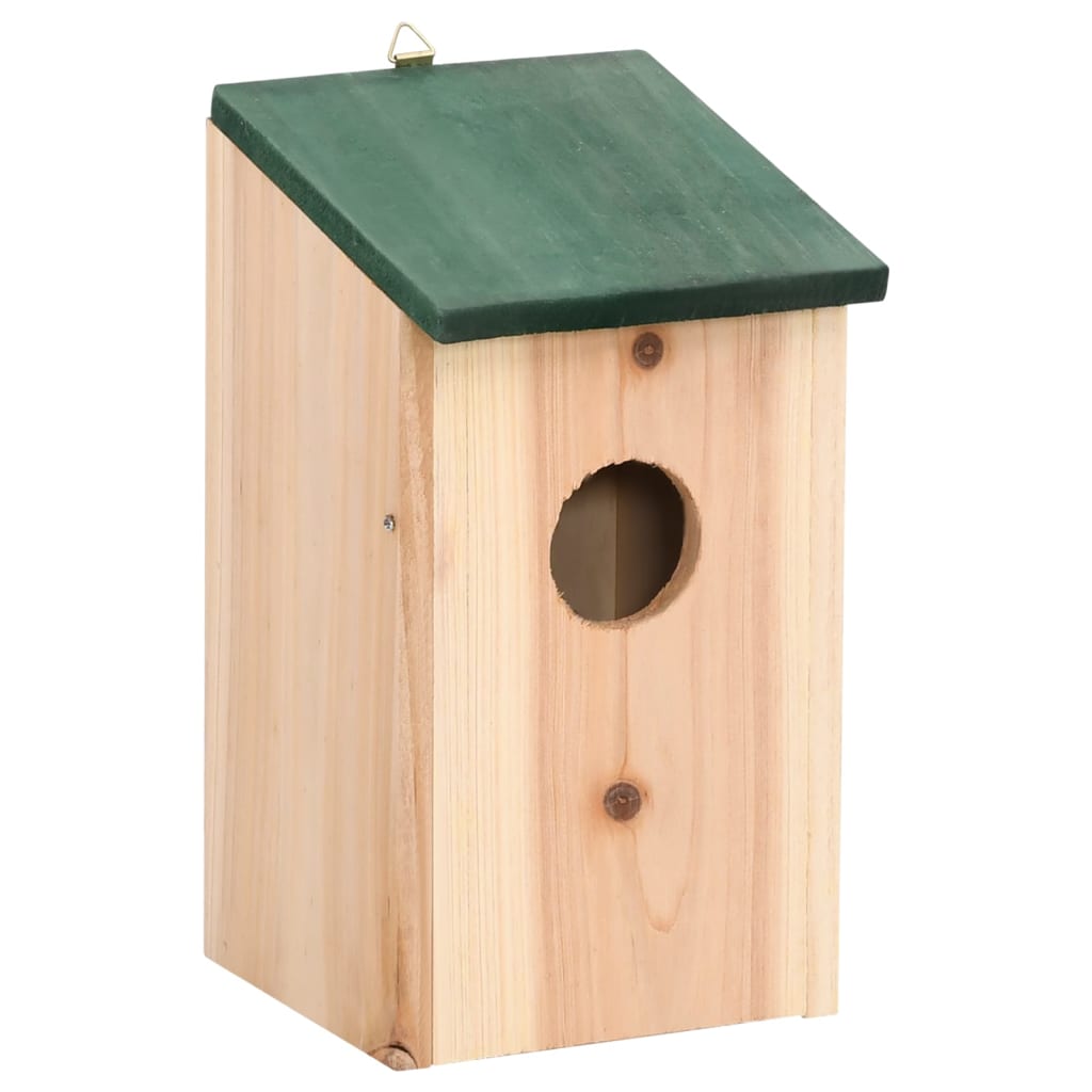 Bird House Nesting Box Wood 4 pcs - Newstart Furniture