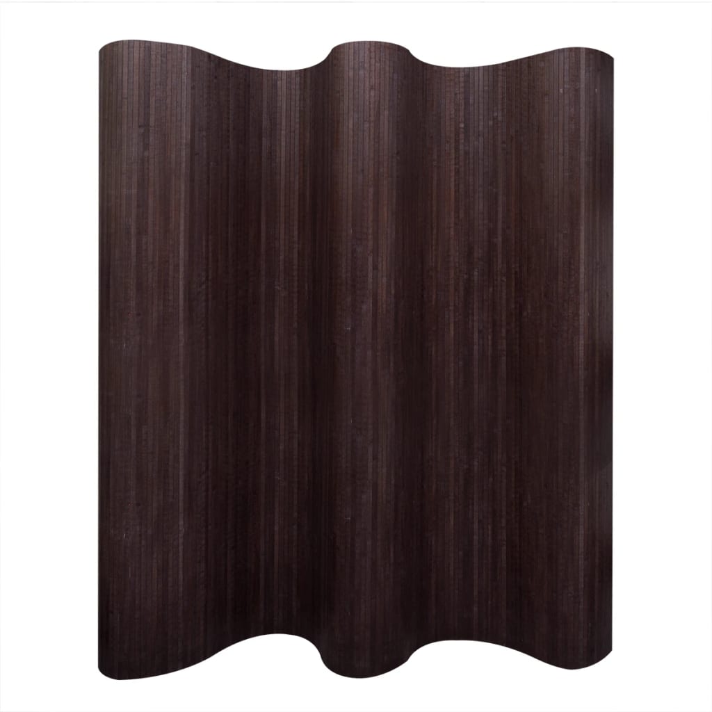 Room Divider Bamboo Dark Brown 250x165 cm - Newstart Furniture