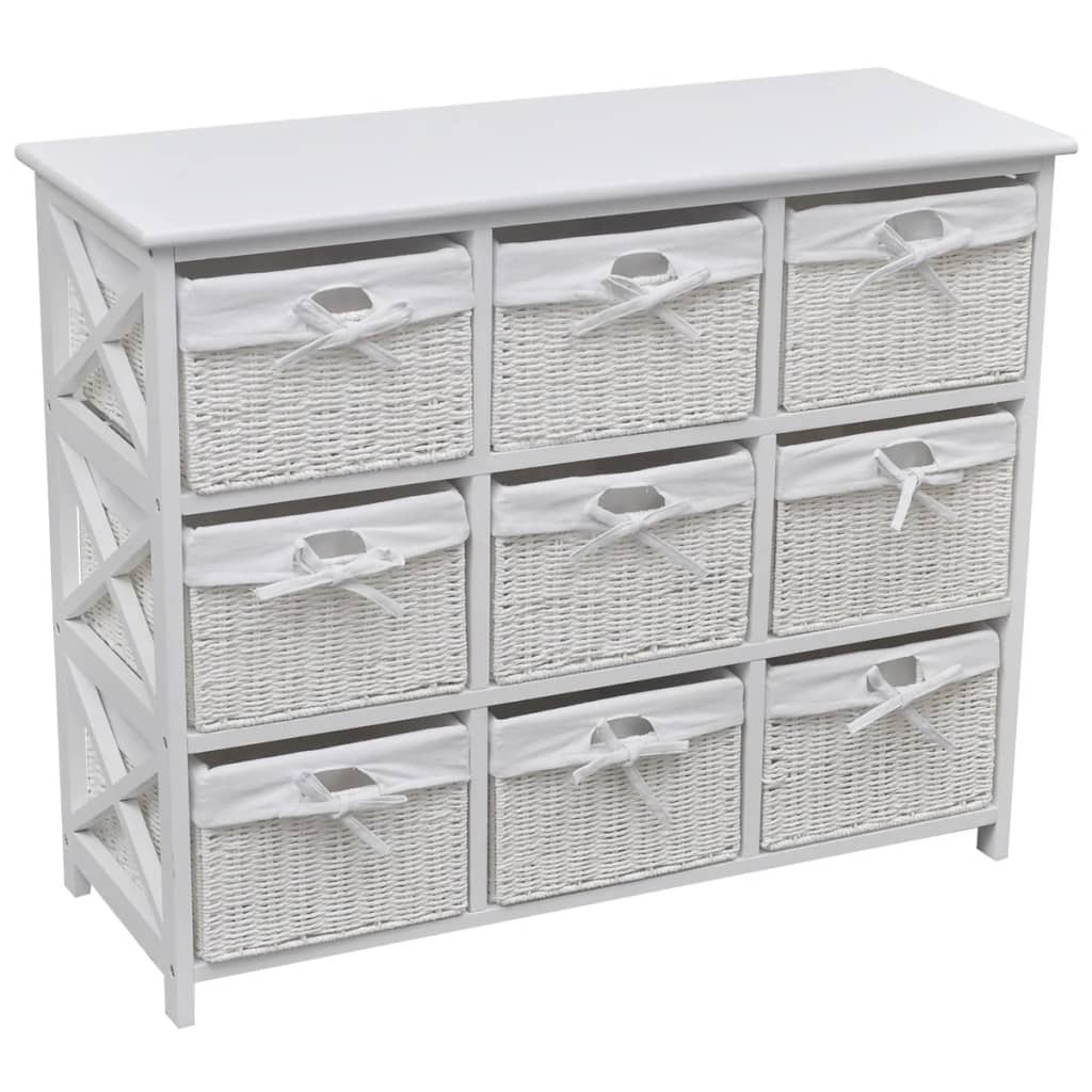 Storage Cabinet Akron White - Newstart Furniture