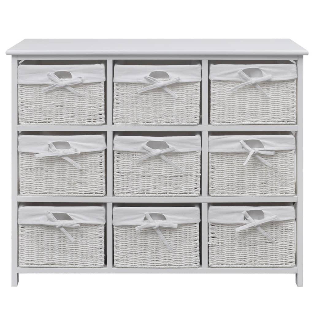 Storage Cabinet Akron White - Newstart Furniture