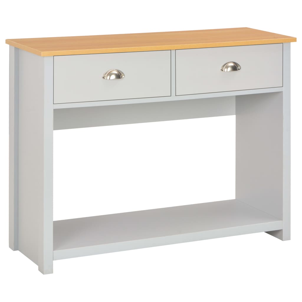 Console Table Grey 97x35x76 cm - Newstart Furniture
