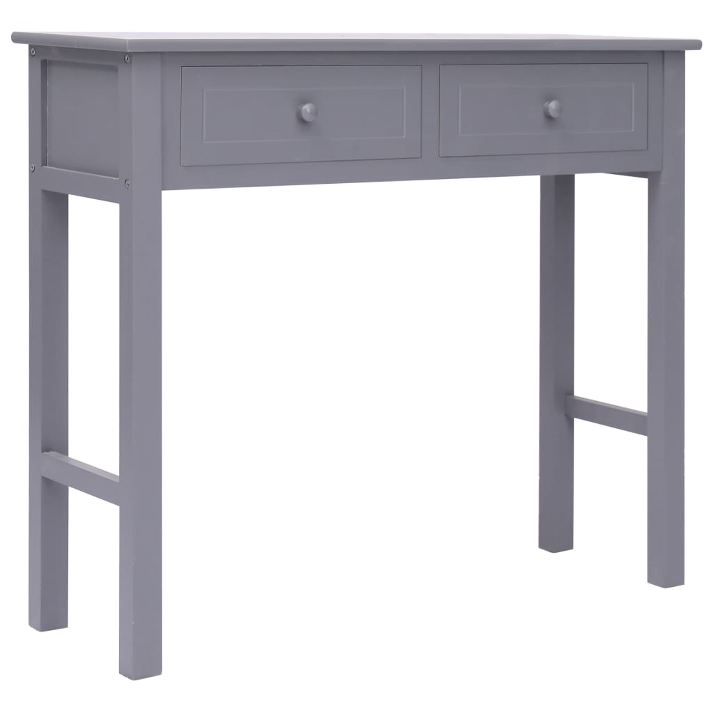 Console Table Grey 90x30x77 cm Wood - Newstart Furniture