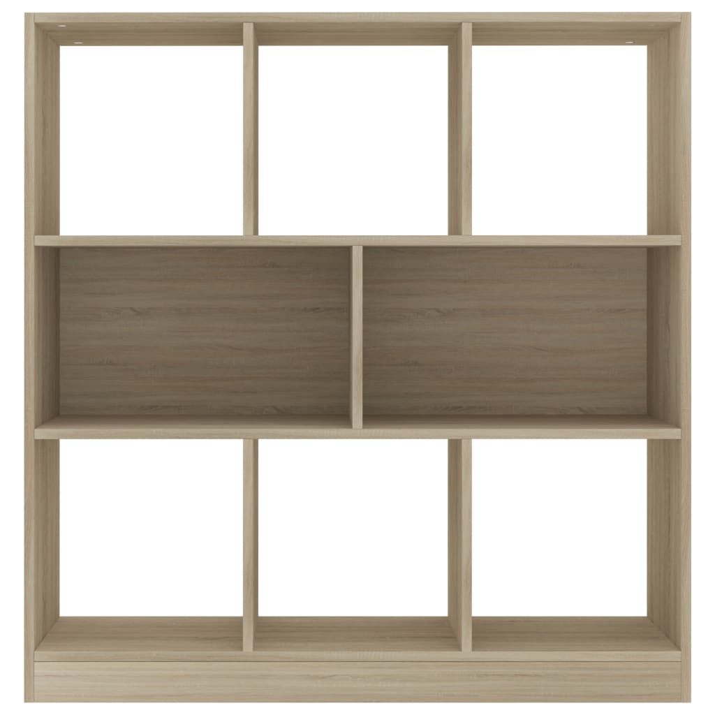 Book Cabinet Sonoma Oak 97.5x29.5x100 cm Engineered Wood