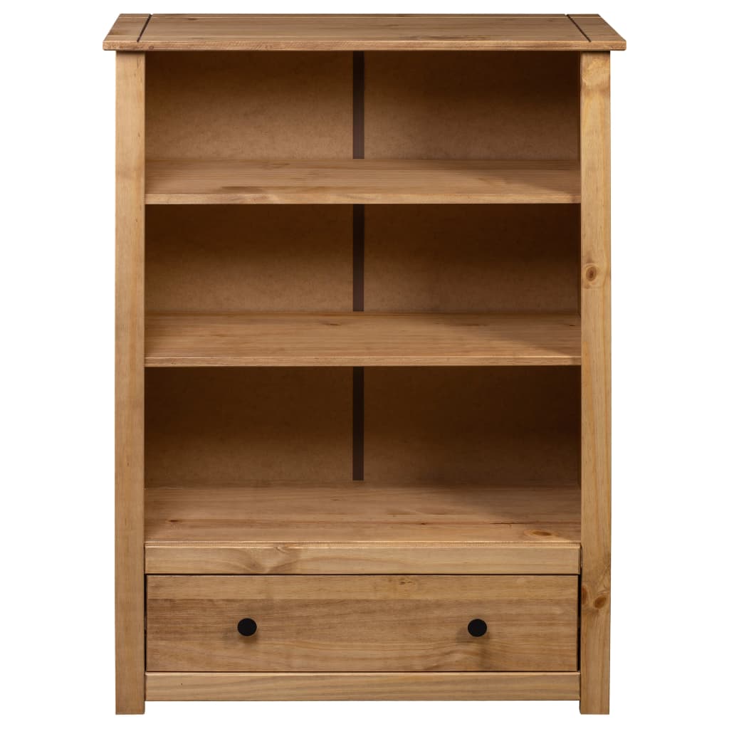 Bookcase 80x35x110 cm Solid Pine Wood Panama Range - Newstart Furniture