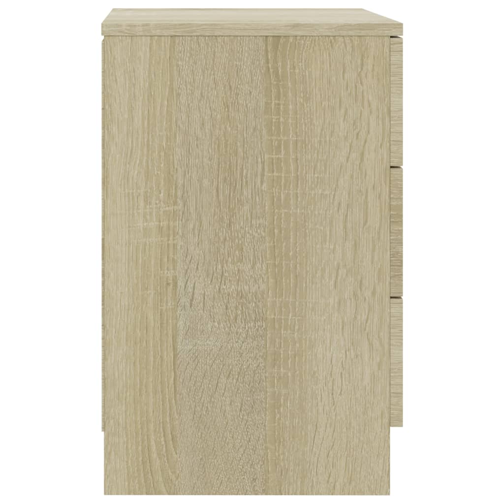 Bedside Cabinet Sonoma Oak 38x35x56 cm Engineered Wood - Newstart Furniture
