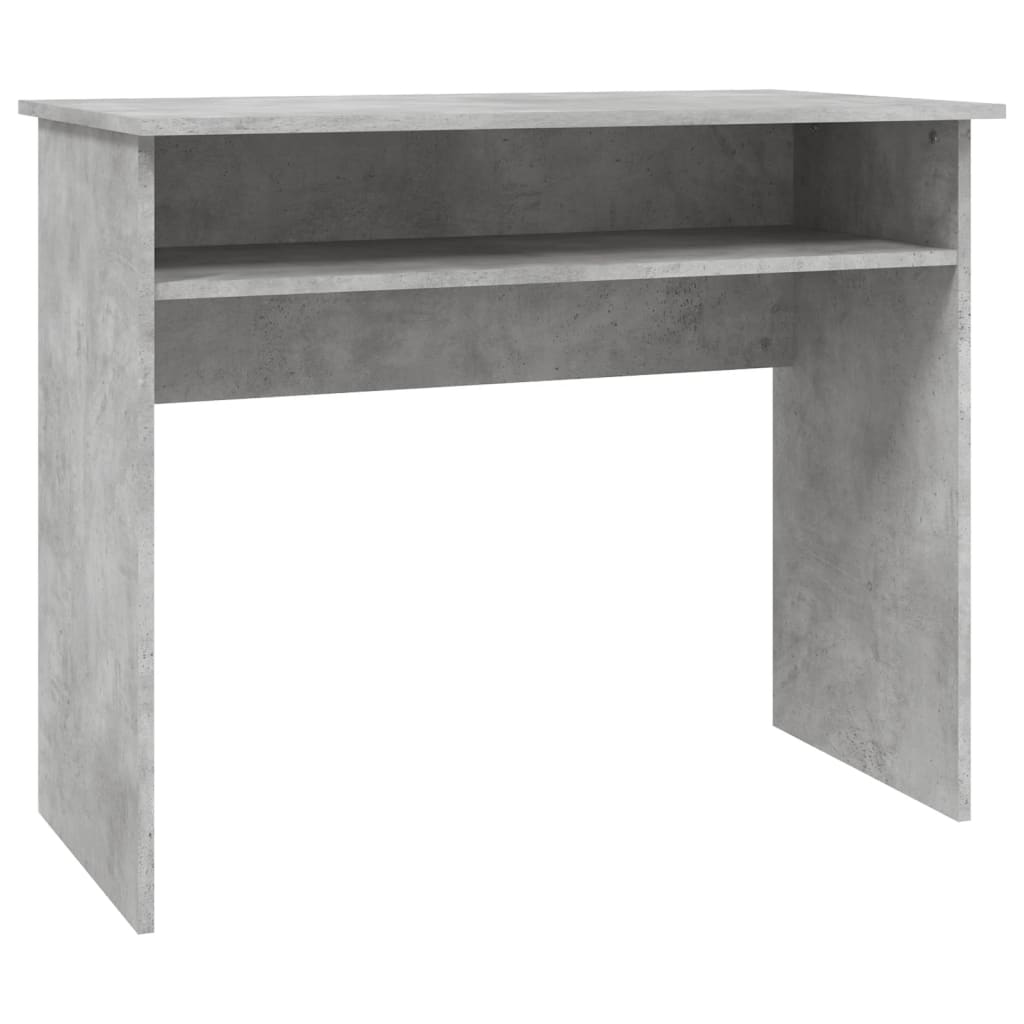 Desk Concrete Grey 90x50x74 cm Engineered Wood - Newstart Furniture
