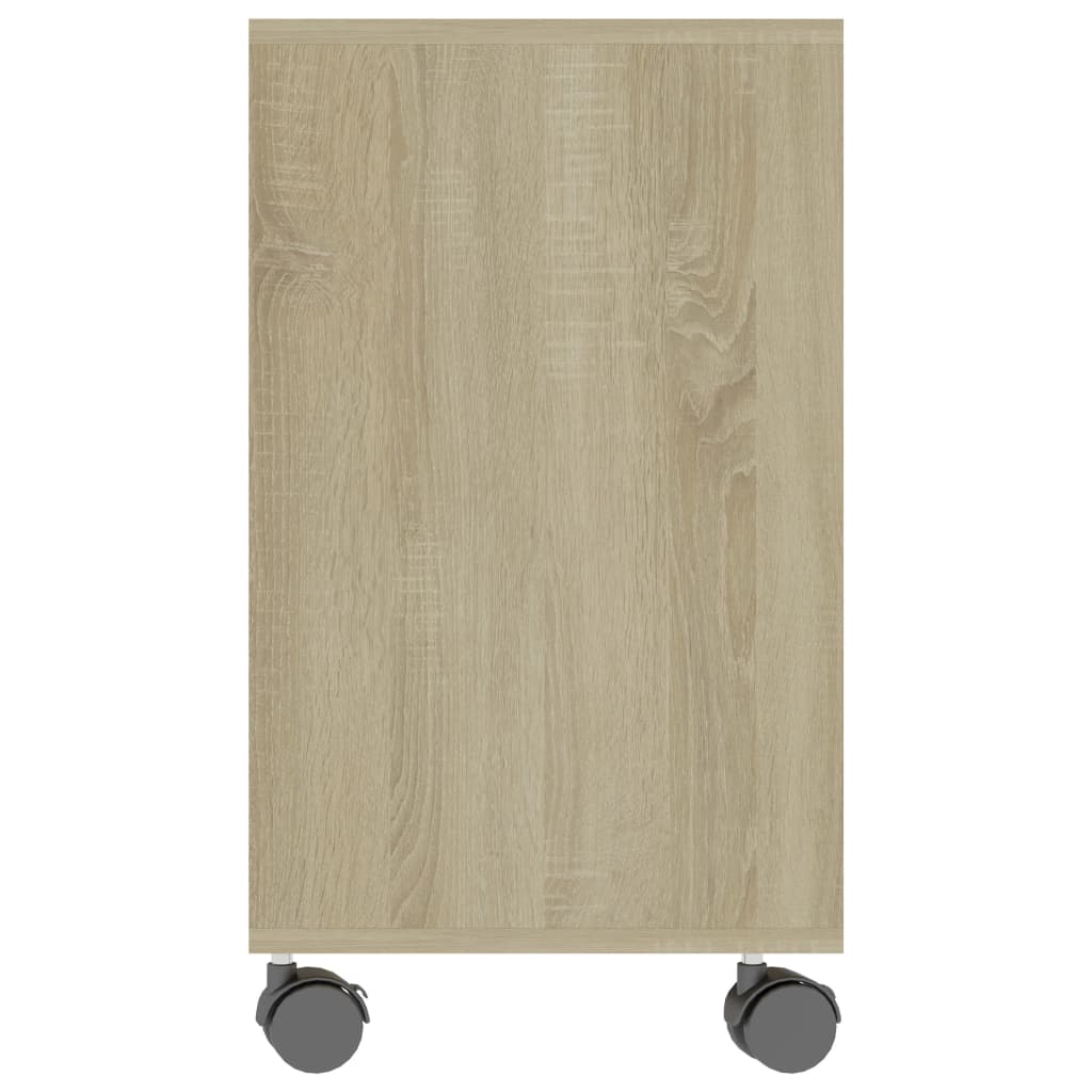 Side Table Sonoma Oak 70x35x55 cm Engineered Wood - Newstart Furniture