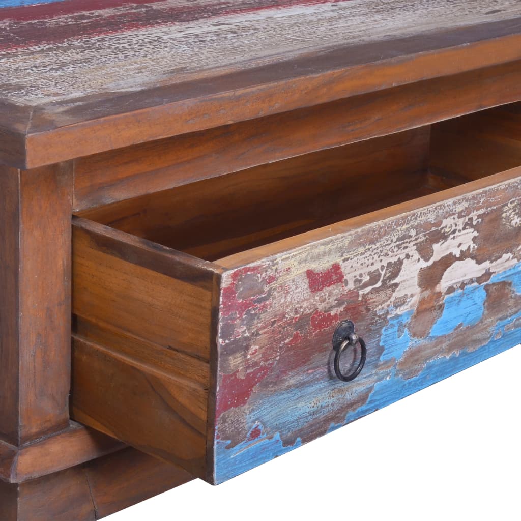 Coffee Table 80x50x40 cm Reclaimed Teak Wood - Newstart Furniture