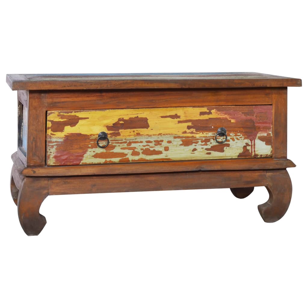 Coffee Table 80x50x40 cm Reclaimed Teak Wood - Newstart Furniture