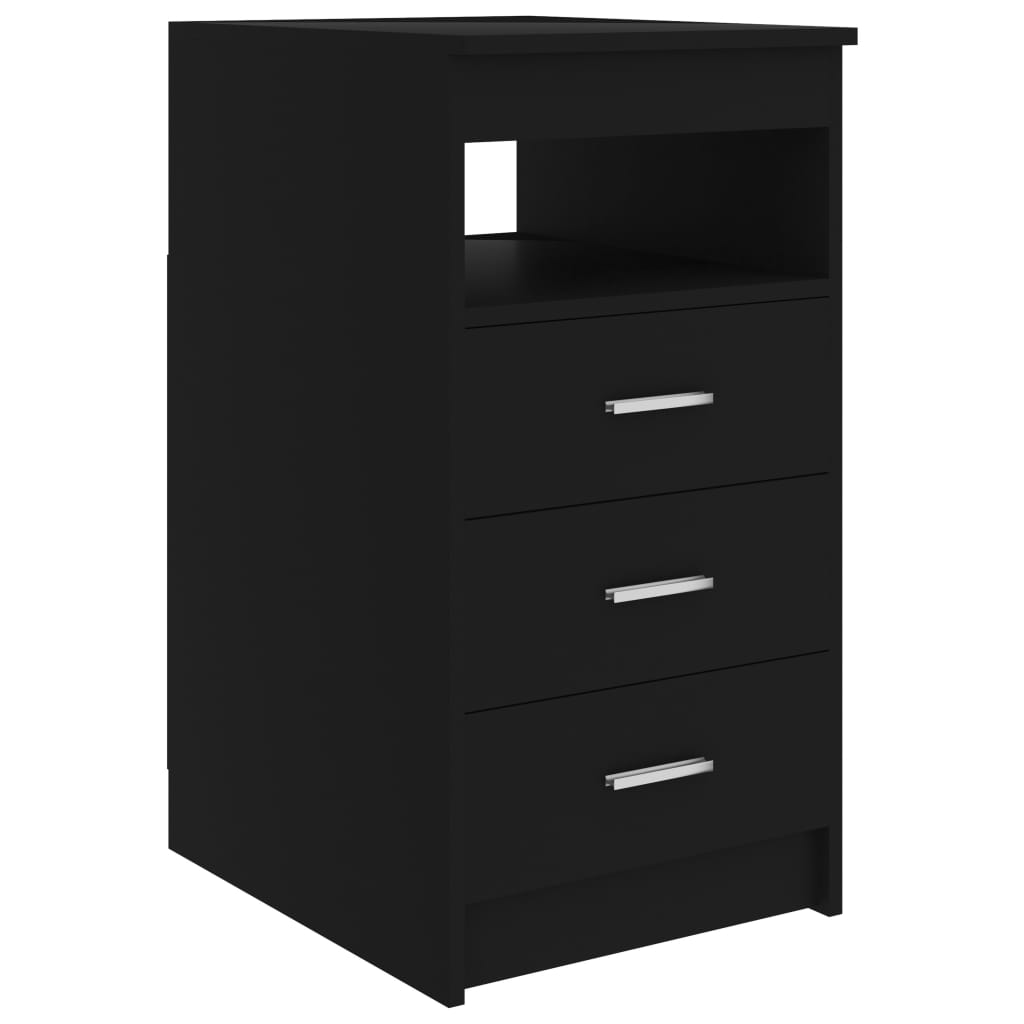 Desk Black 140x50x76 cm Engineered Wood - Newstart Furniture