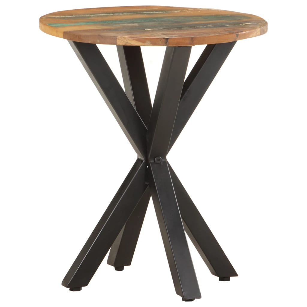 Side Table 48x48x56 cm Solid Reclaimed Wood - Newstart Furniture
