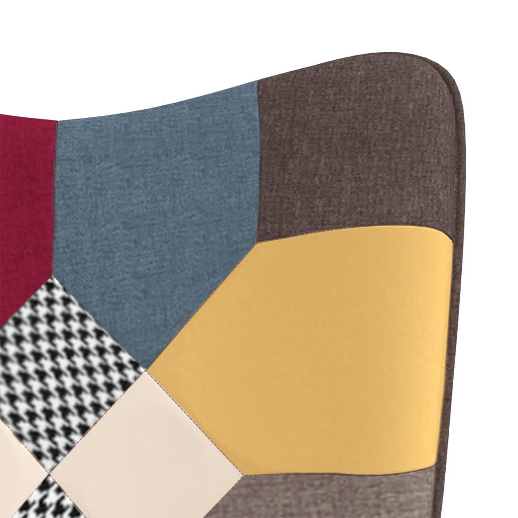 Rocking Chair Patchwork Fabric - Newstart Furniture