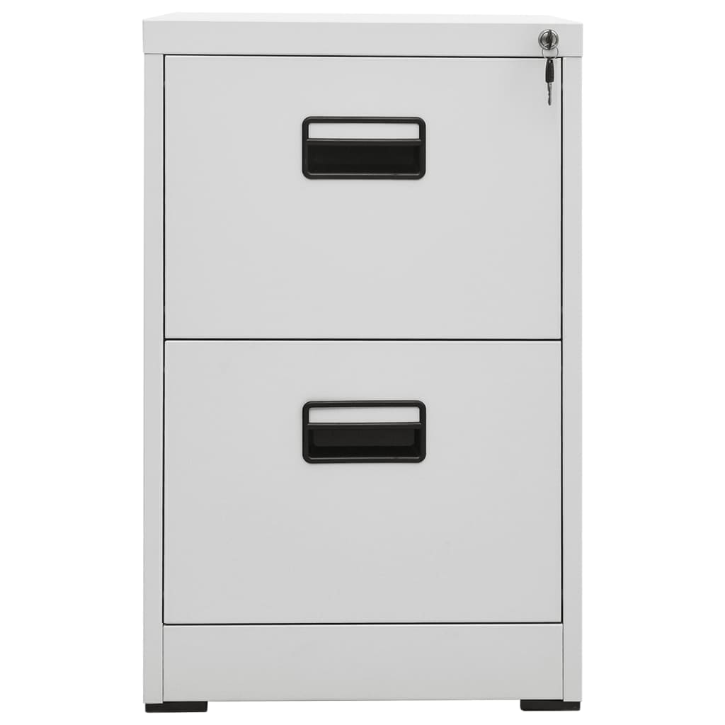 Filing Cabinet Light Grey 46x62x72.5 cm Steel - Newstart Furniture