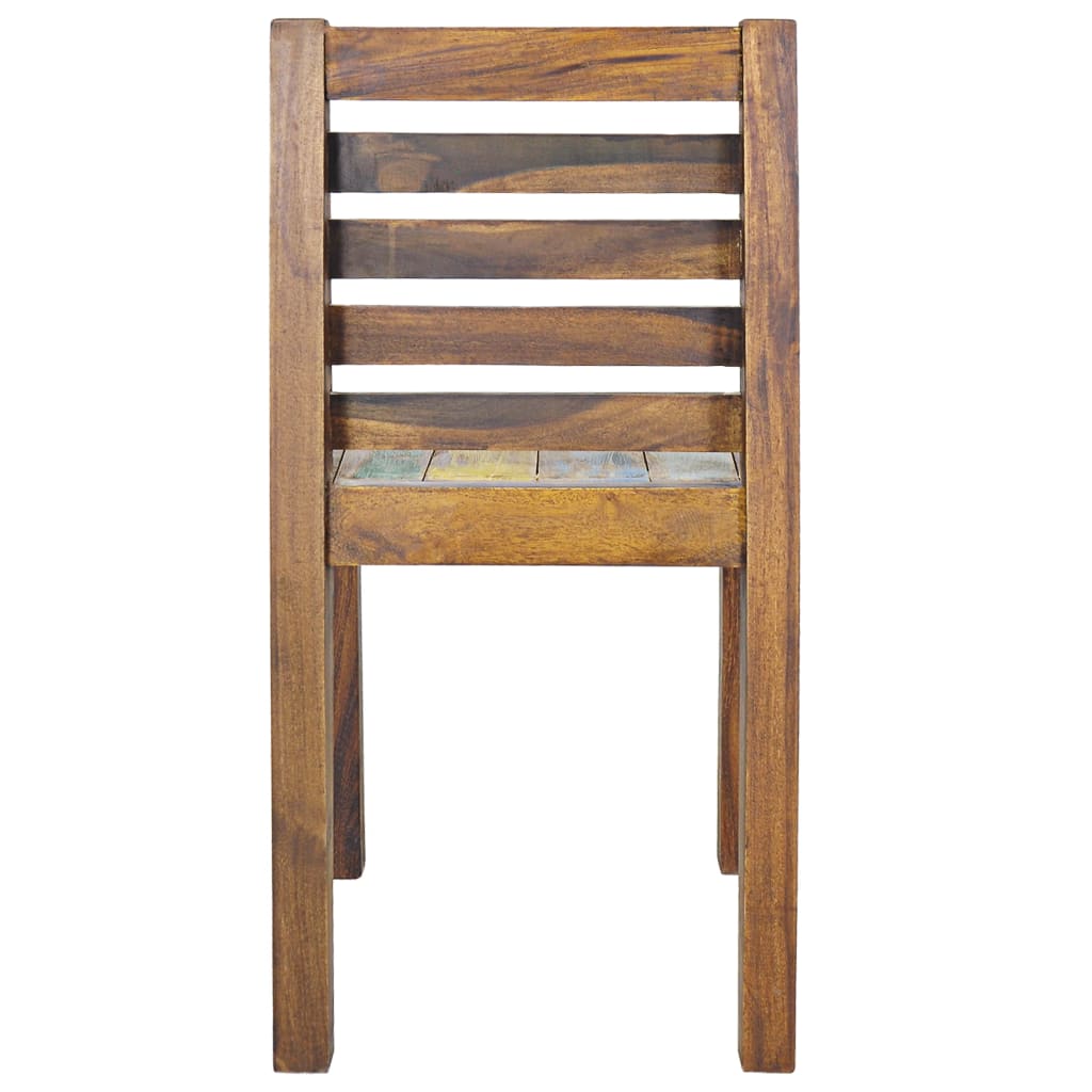 Dining Chairs 6 pcs Solid Reclaimed Wood - Newstart Furniture