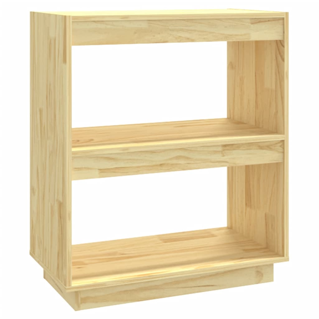 Book Cabinet 60x35x71 cm Solid Pinewood - Newstart Furniture
