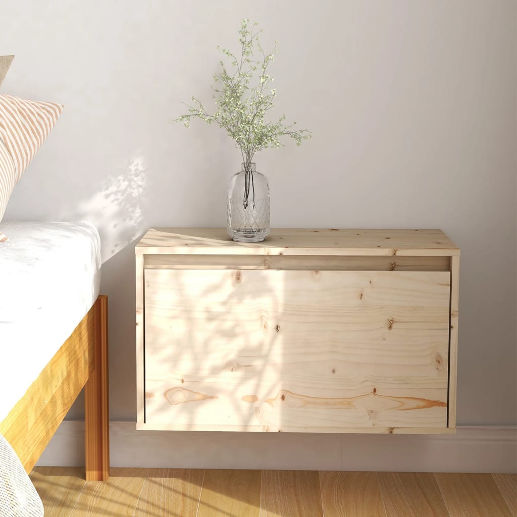 Wall Cabinet 60x30x35 cm Solid Wood Pine - Newstart Furniture