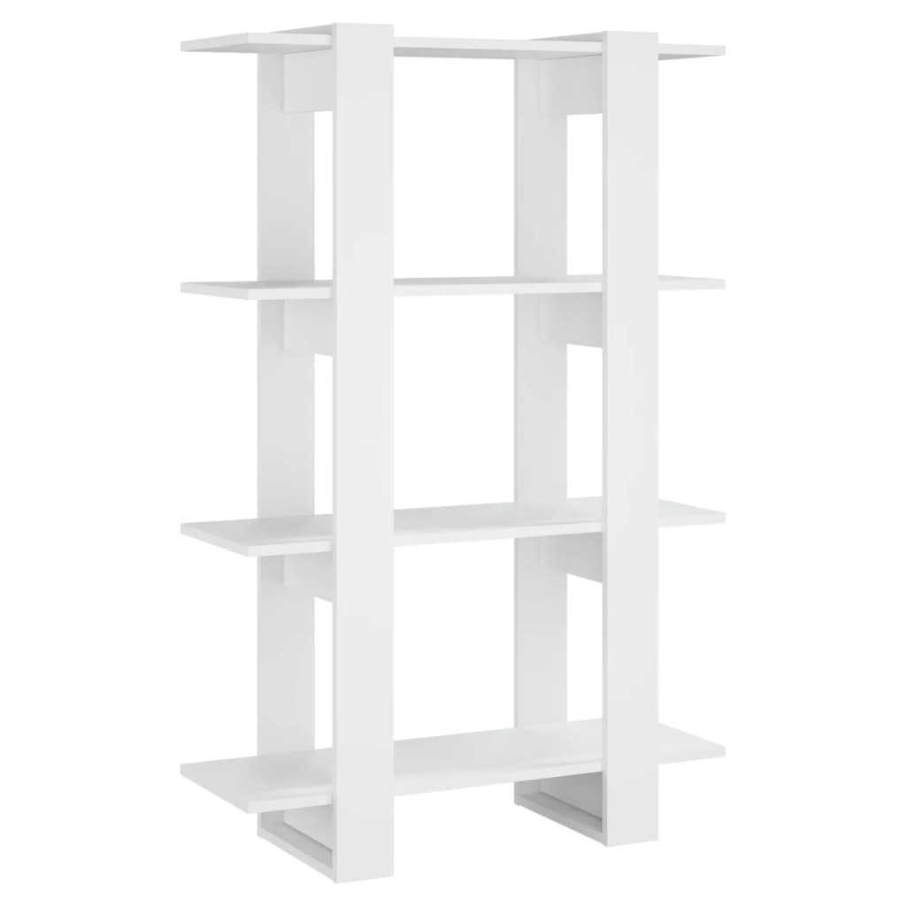 Book Cabinet/Room Divider White 80x30x123.5 cm - Newstart Furniture