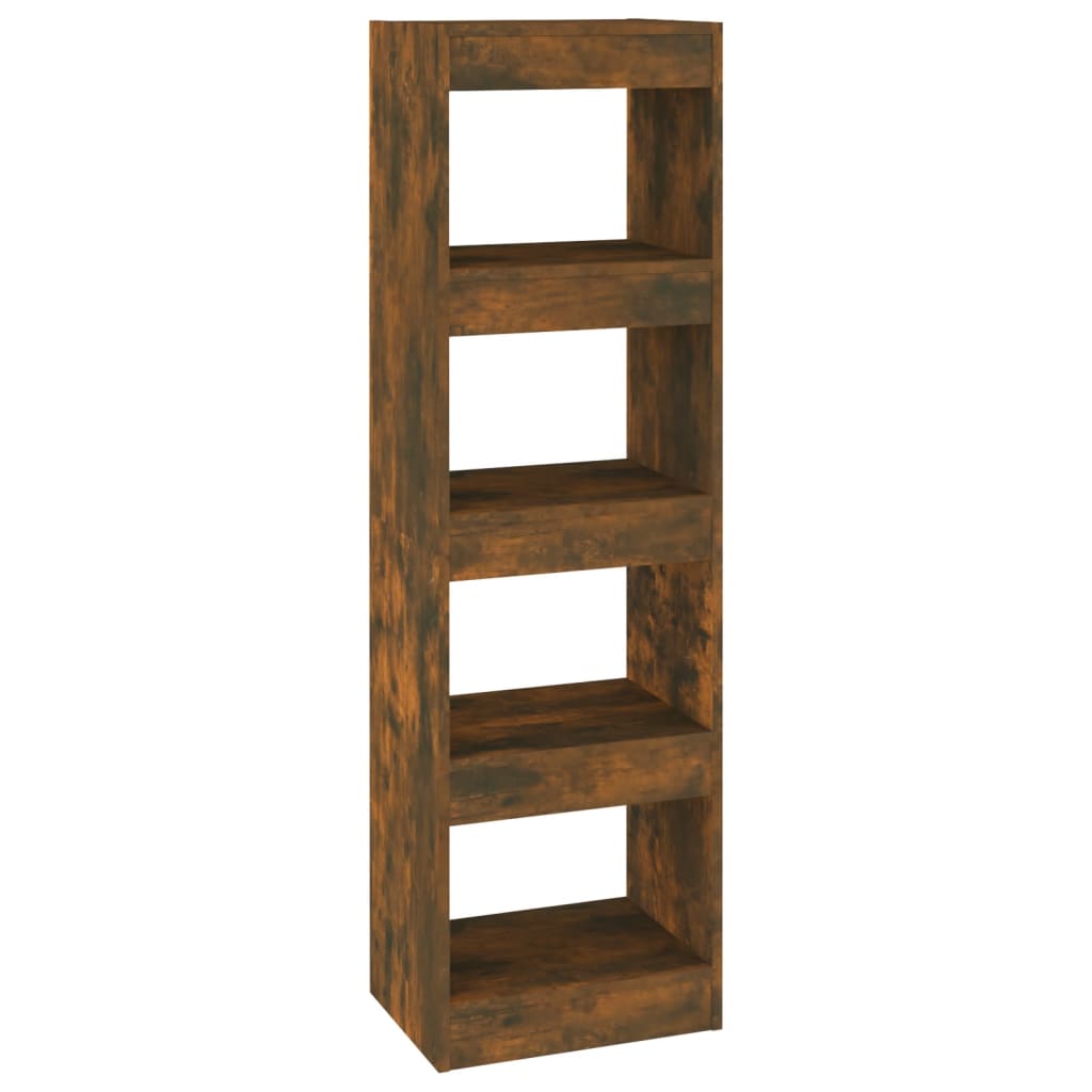 Book Cabinet/Room Divider Smoked Oak 40x30x135 cm - Newstart Furniture