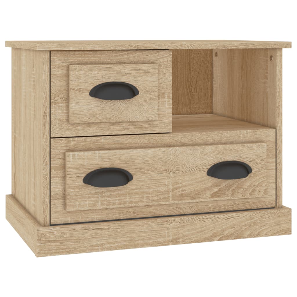 Bedside Cabinet Sonoma Oak 60x39x45 cm - Newstart Furniture