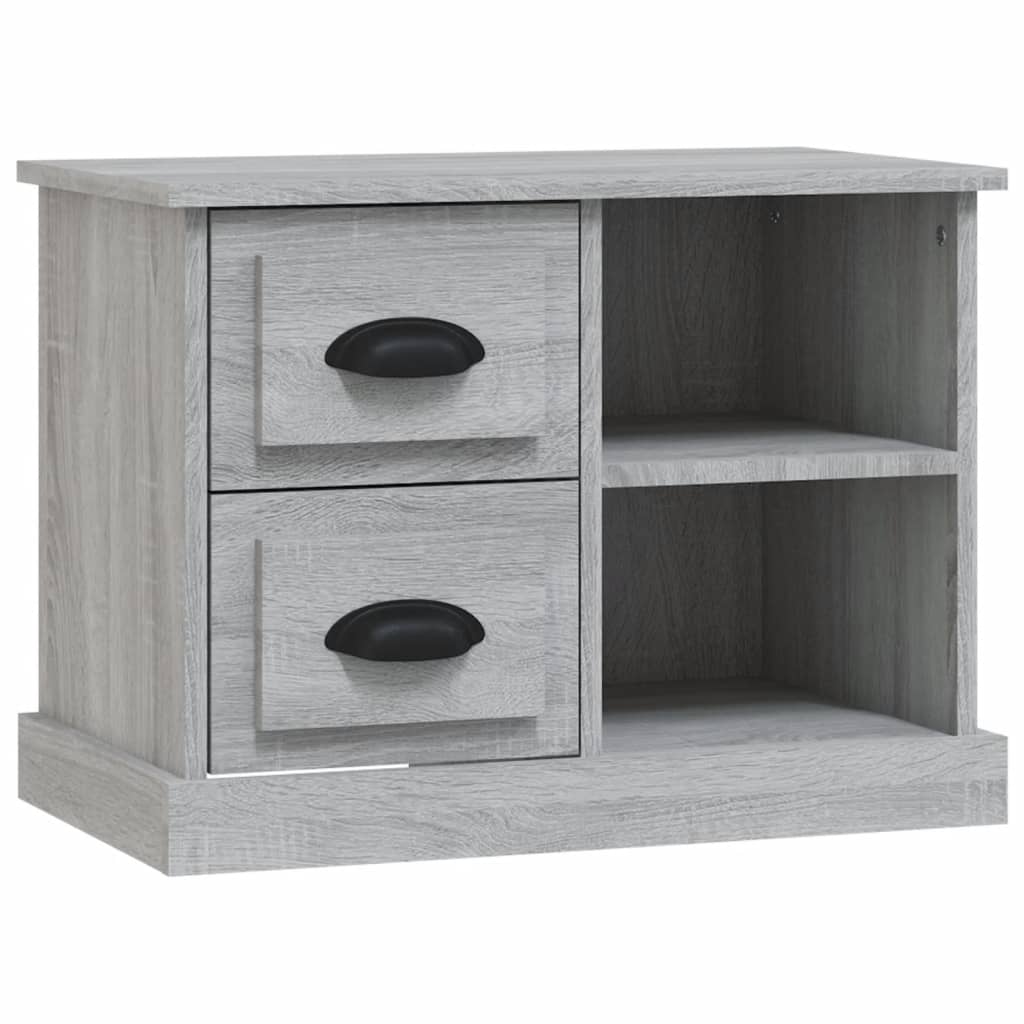Bedside Cabinet Grey Sonoma 60x35.5x45 cm - Newstart Furniture