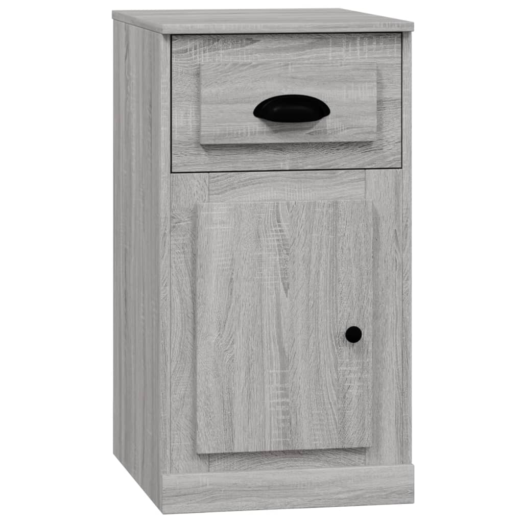 Side Cabinet with Drawer Grey Sonoma 40x50x75 cm Engineered Wood - Newstart Furniture