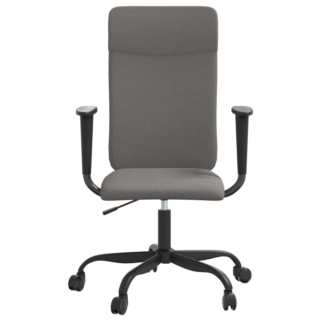 Office Chair Dark Grey Fabric - Newstart Furniture
