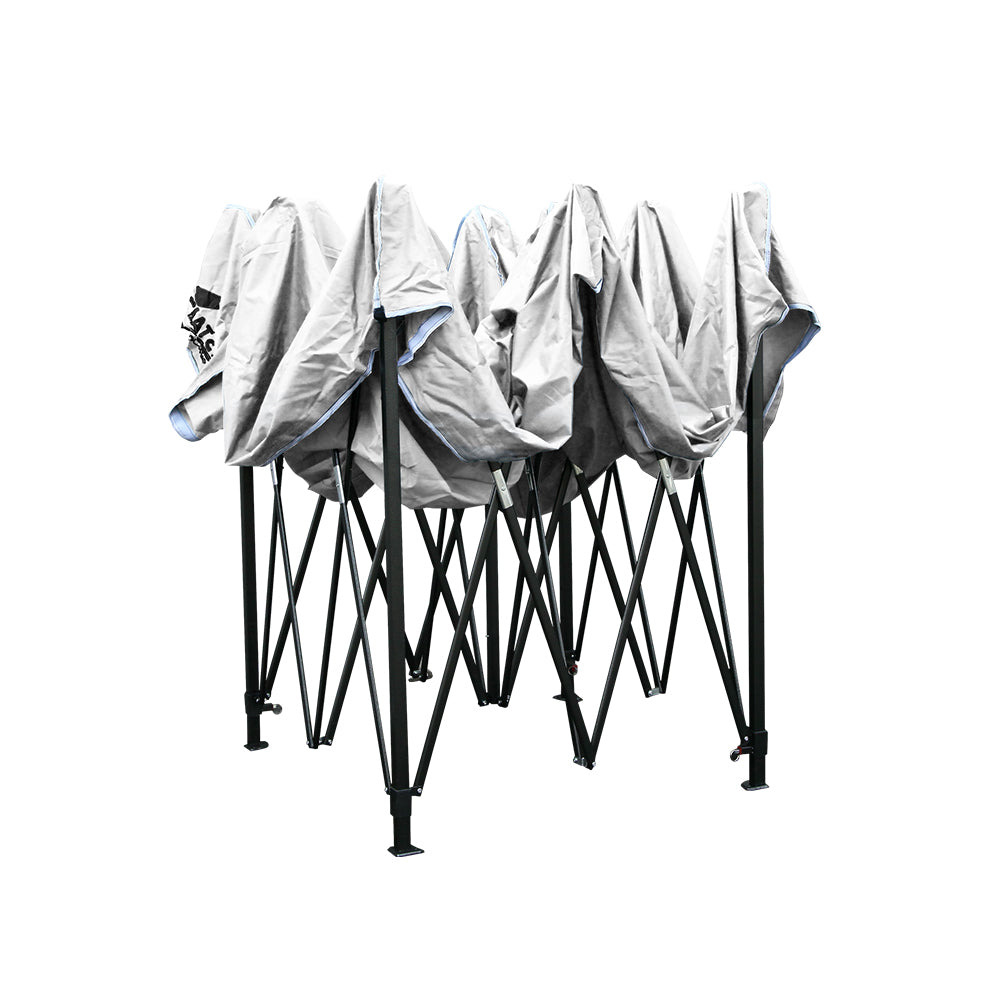 Instahut Gazebo Pop Up Marquee 3x3m Folding Wedding Tent Gazebos Shade White - Newstart Furniture