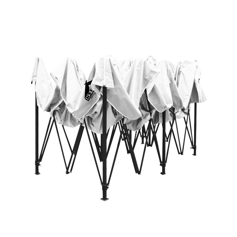 Instahut Gazebo Pop Up Marquee 3x6m Outdoor Tent Folding Wedding Gazebos White - Newstart Furniture