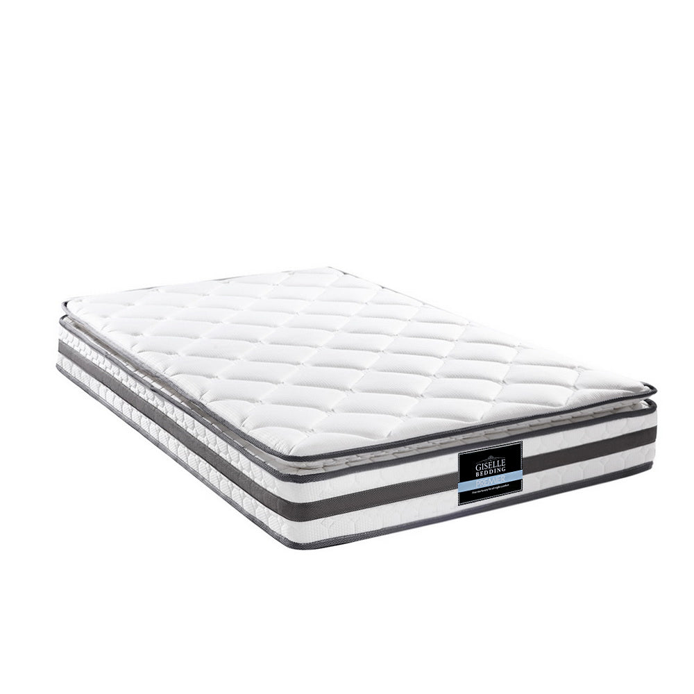 Giselle Bedding Normay Bonnell Spring Mattress 21cm Thick – King Single - Newstart Furniture