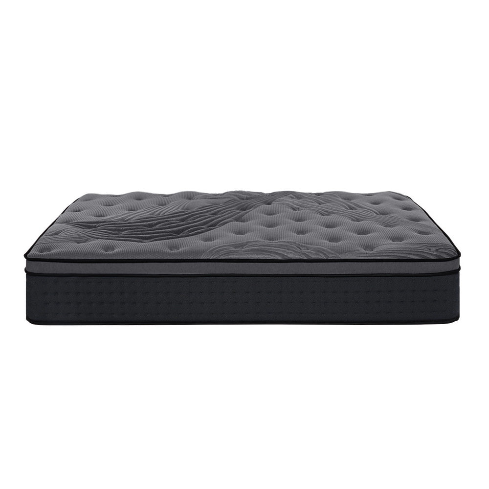 Giselle Bedding Alanya Euro Top Pocket Spring Mattress 34cm Thick – Double - Newstart Furniture