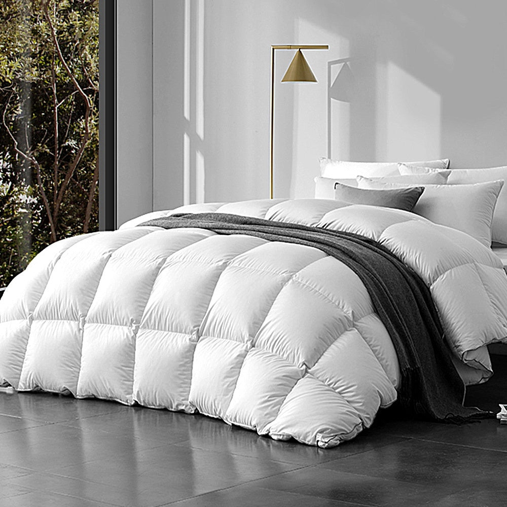 Giselle Bedding King Size 800GSM Goose Down Feather Quilt - Newstart Furniture
