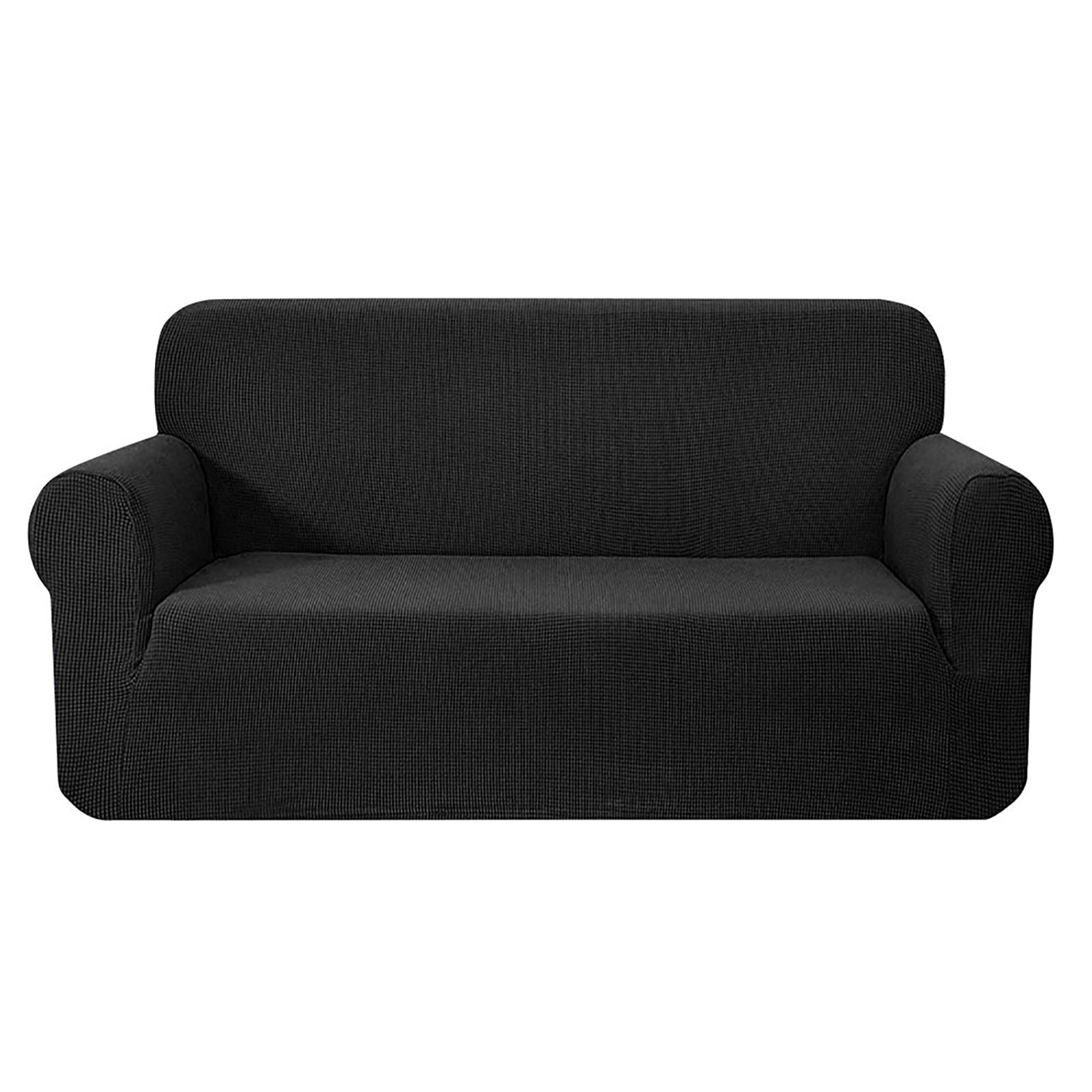 Artiss High Stretch Sofa Cover Couch Protector Slipcovers 3 Seater Black - Newstart Furniture