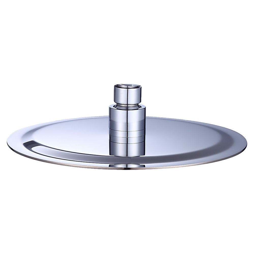 200mm Shower Head Round 304SS Polished Chrome Finish - Newstart Furniture