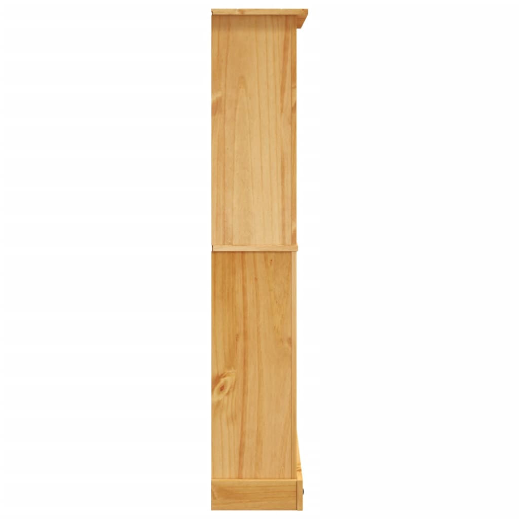 4-Tier Bookcase Mexican Pine Corona Range 81x29x150 cm - Newstart Furniture