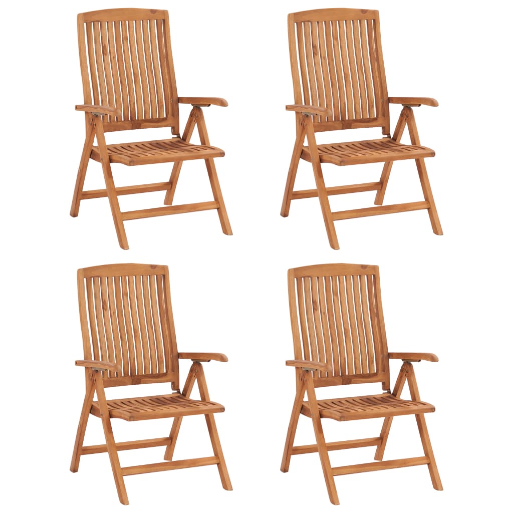 5 Piece Garden Dining Set Solid Teak Wood - Newstart Furniture