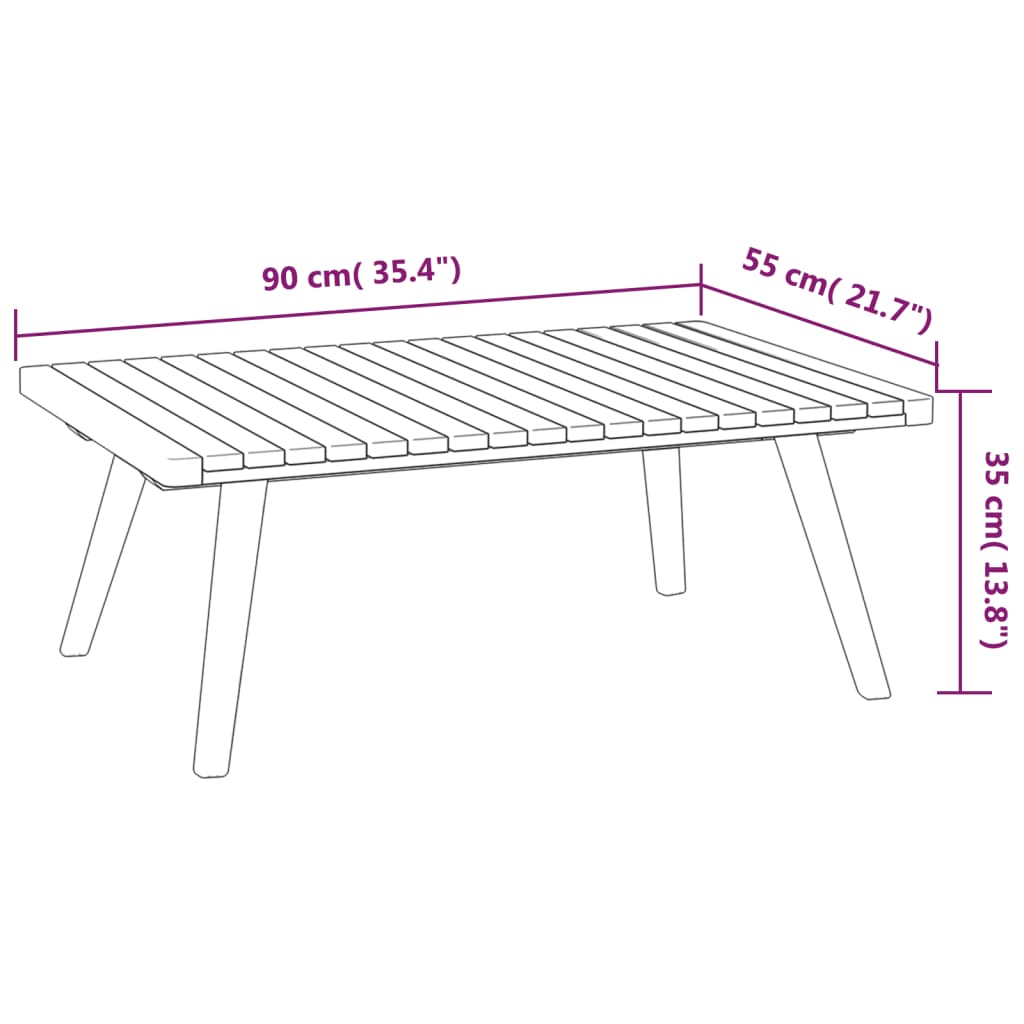 5 Piece Garden Lounge Set with Cushions Solid Acacia Wood - Newstart Furniture