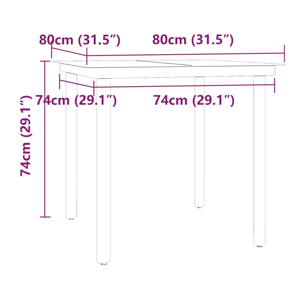 5 Piece Outdoor Dining Set with Cushions Black - Newstart Furniture