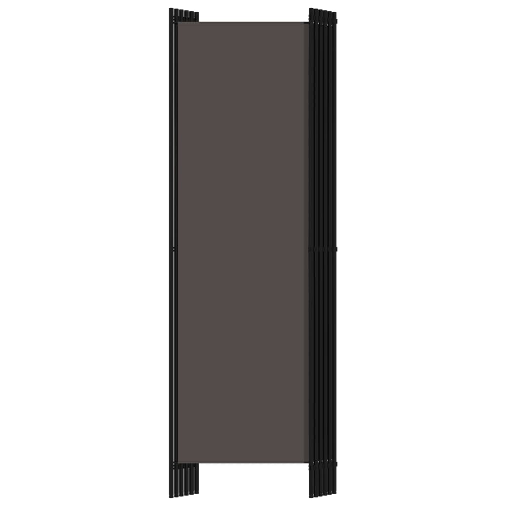 6 - Panel Room Divider Anthracite 300x180 cm - Newstart Furniture