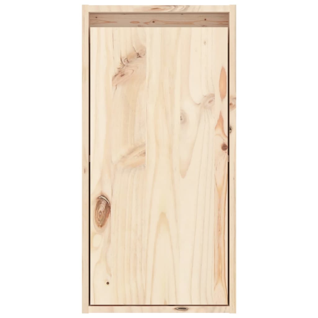 Wall Cabinet 30x30x60 cm Solid Wood Pine