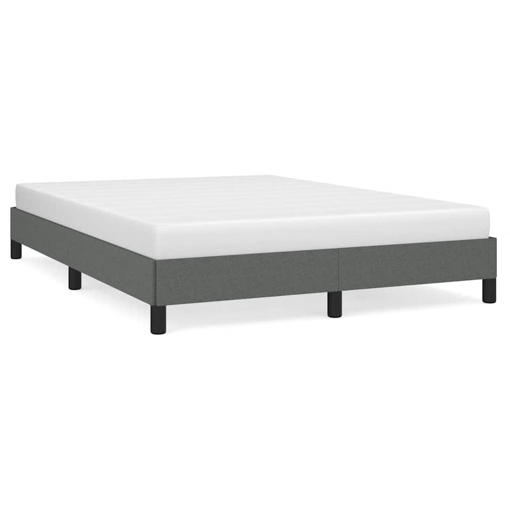 Newstart Queen Fabric Bed Frame in Dark Grey - 153x203 cm