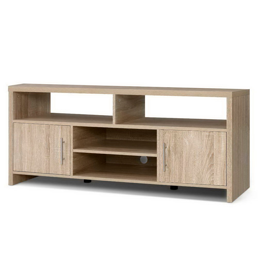 Artiss Oak TV Cabinet Entertainment Unit 140cm with Storage